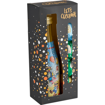Let´s Celebrate fotorekvisita guld, 8-pack main image 1