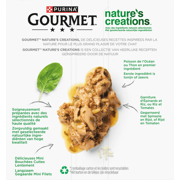 GOURMET™ Nature's Creations Mousse Hart van Saus GOURMET™ Nature's Creations Mousse Hart van Saus