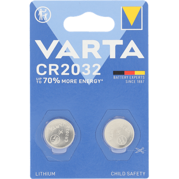 50x Varta CR2032 3V Batterie Lithium Knopfzelle CR 2032 VCR2032B Bulk