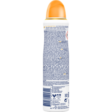 Dove Advanced Care Deo-Spray Passion Fruit & Lemongrass – 72h Schutz, 200ml, Mit Triple Moisturizing Technologie